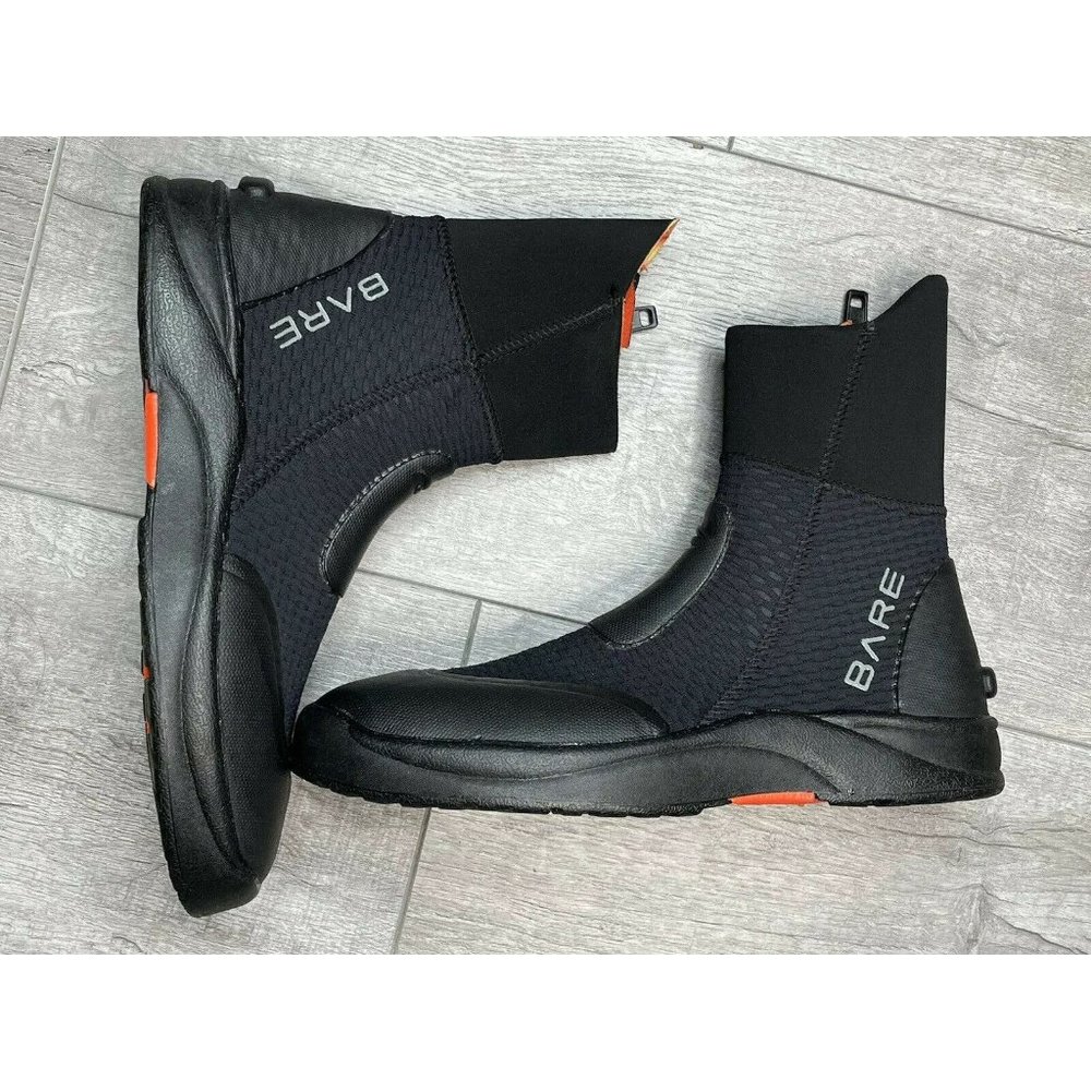 Ultrawarmth Bare Boots 5MM Omni Red  Black Scuba Diving Snorkeling Size 10 M US